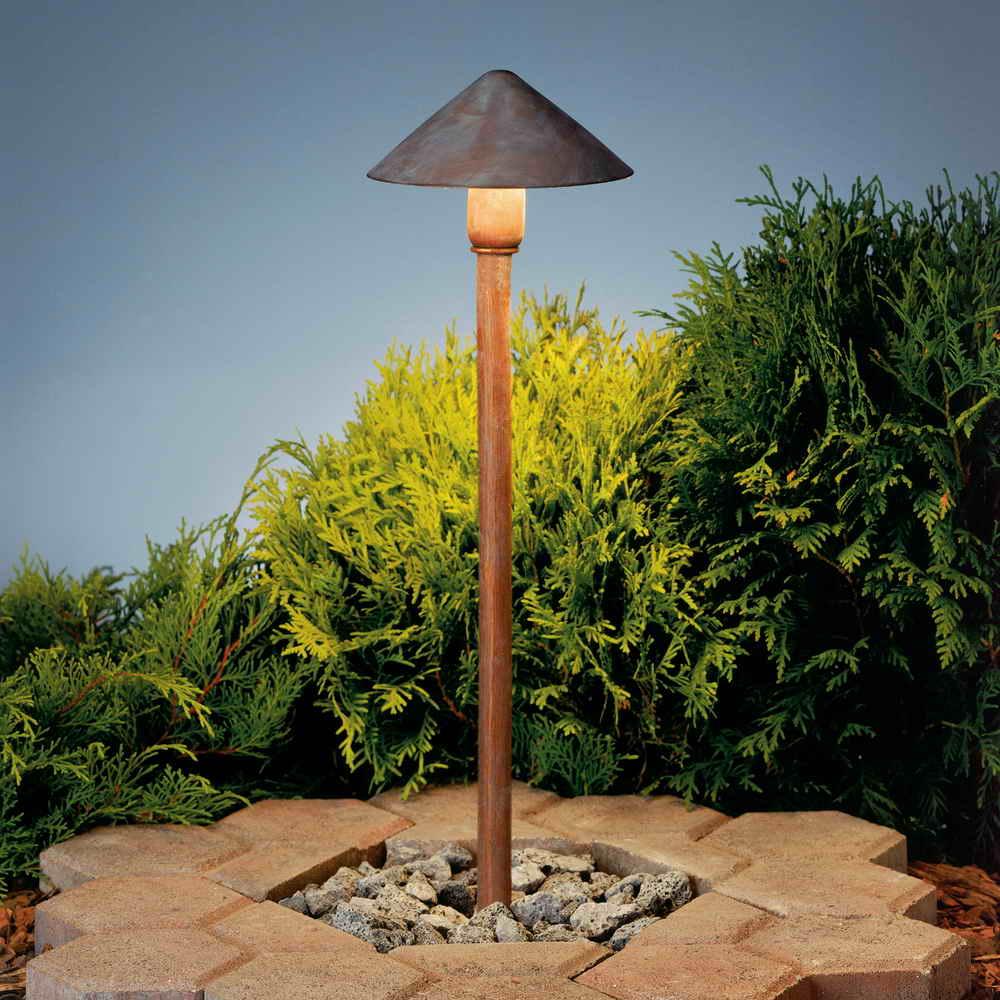 Fundamentals Path Light, Olde Brick - Bees Lighting