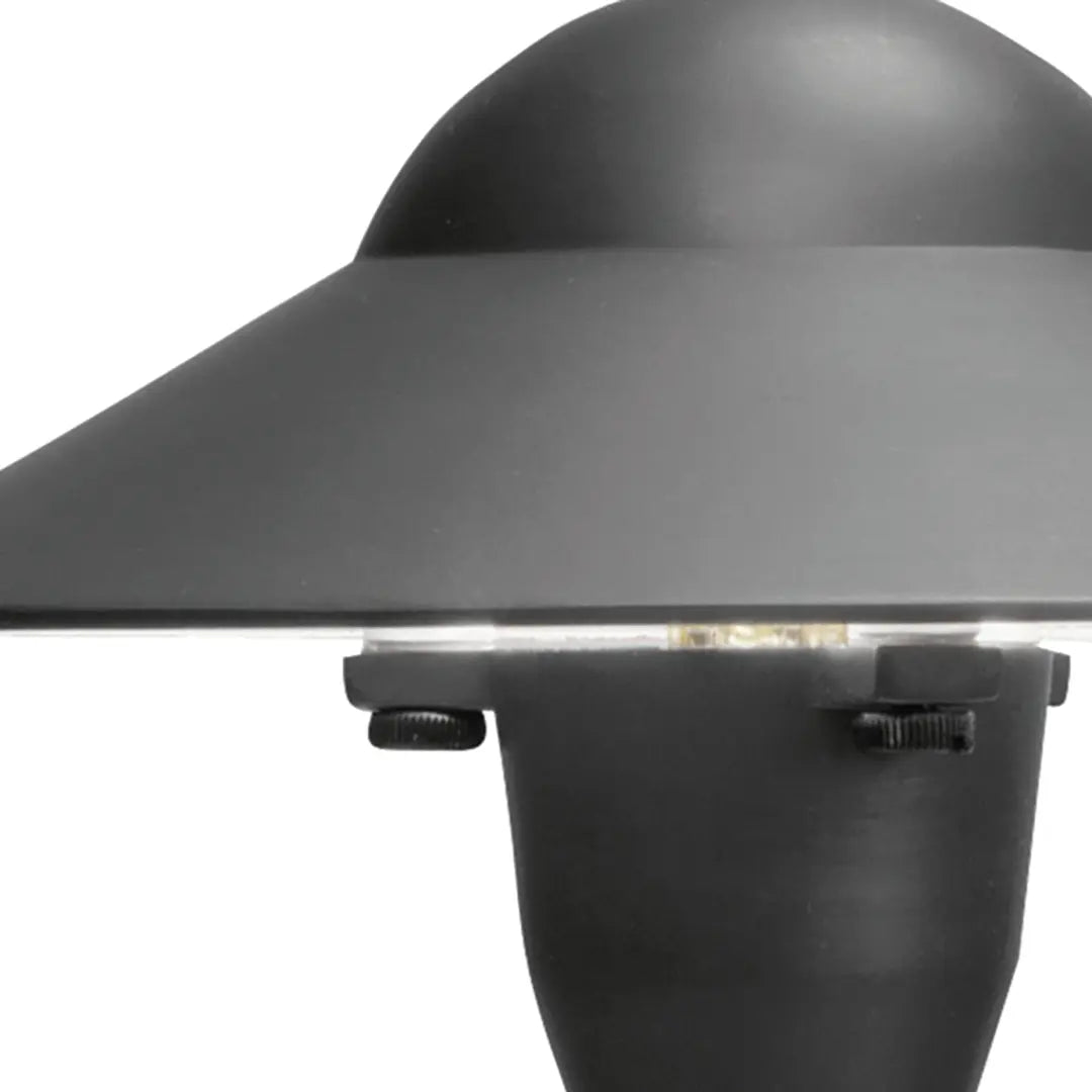 6" Dome Path Light Textured Black - Bees Lighting