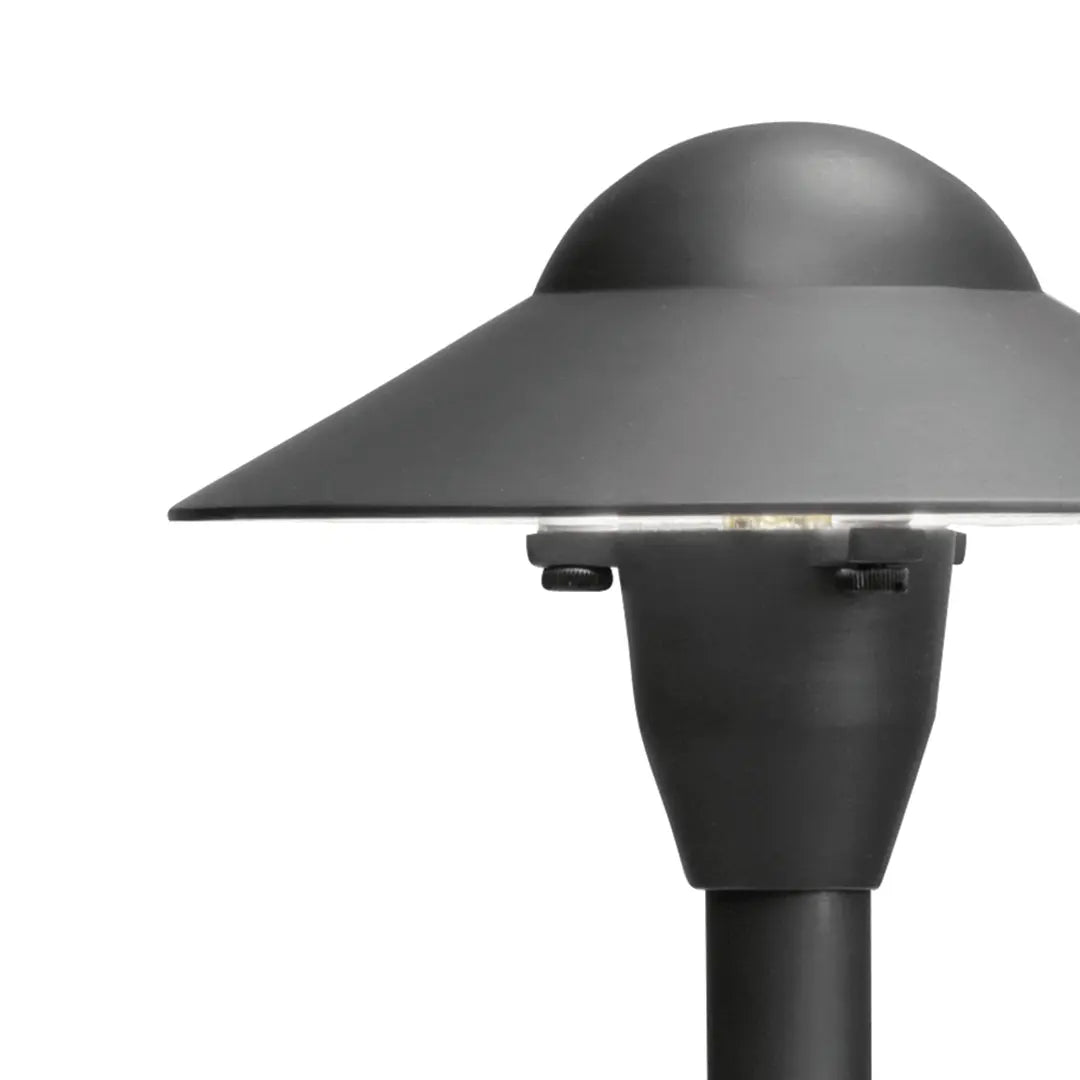 6" Dome Path Light Textured Black - Bees Lighting