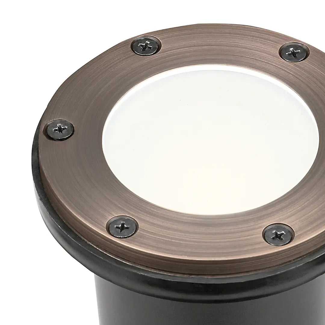 12V Landscape In-Ground Light Brass - Bees Lighting