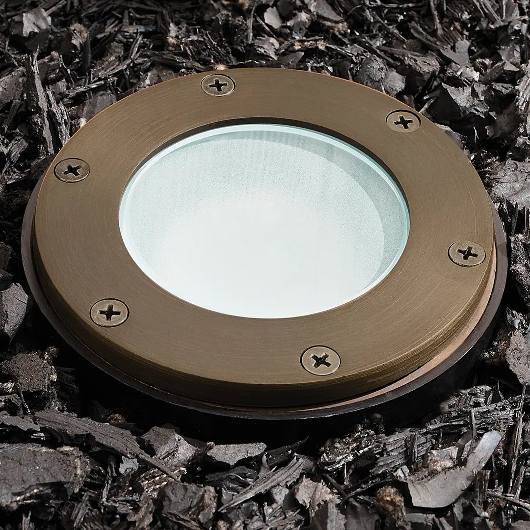 Kichler Lighting - 12V Landscape In-Ground Light Brass | Bees Lighting