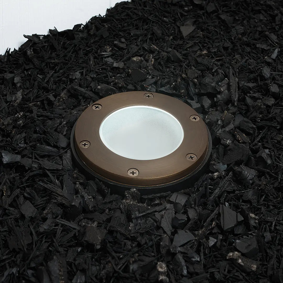 12V Landscape In-Ground Light Brass - Bees Lighting