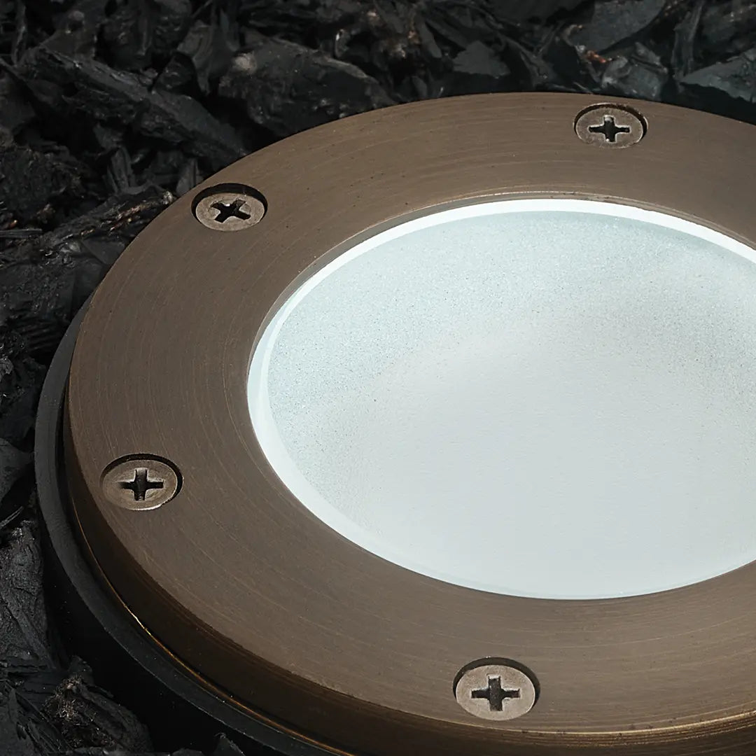 Kichler Lighting - 12V Landscape In-Ground Light Brass | Bees Lighting