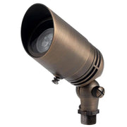 Adjustable Cowl Accent Spot Light, Centennial Brass
