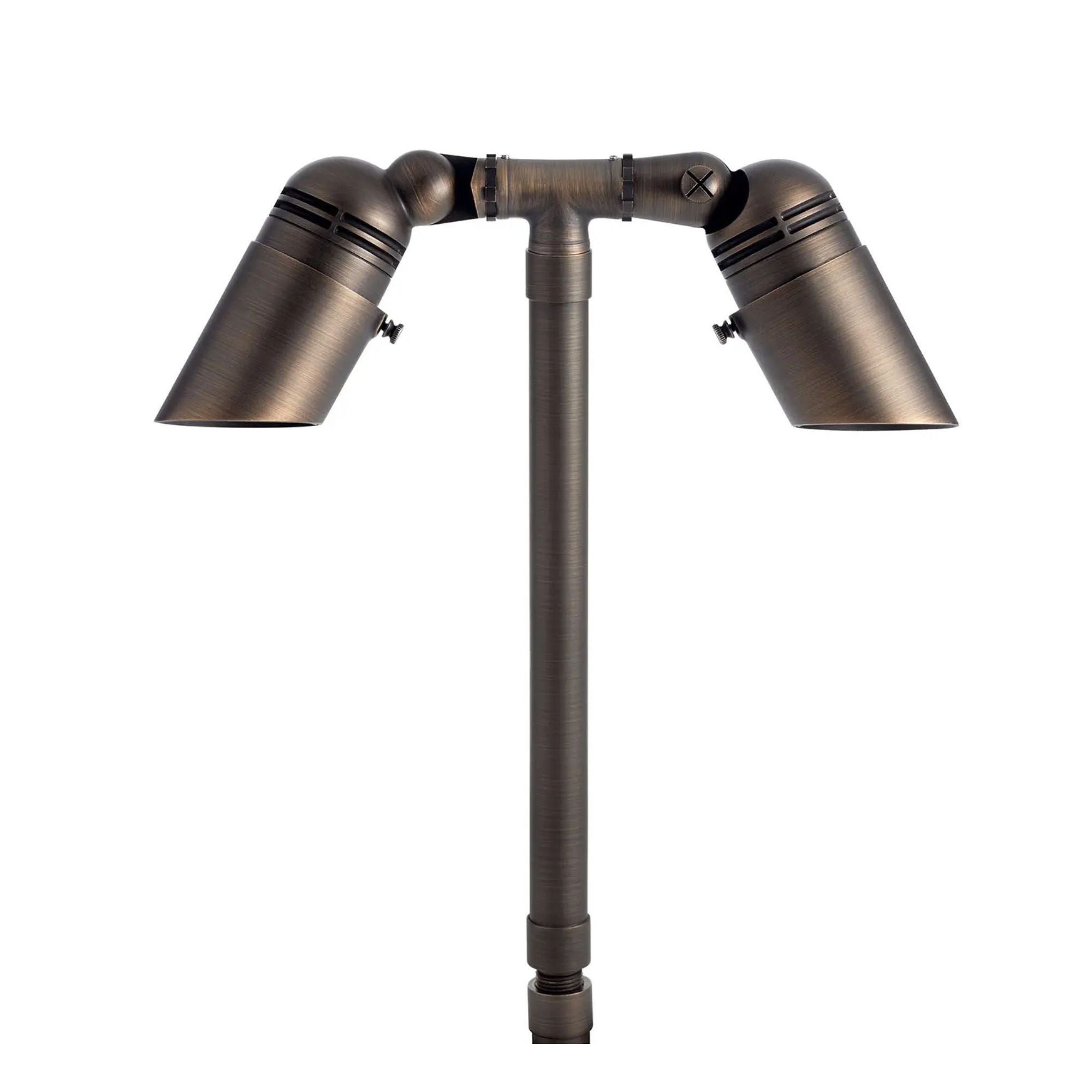 Adjustable Cowl Accent Spot Light, Centennial Brass