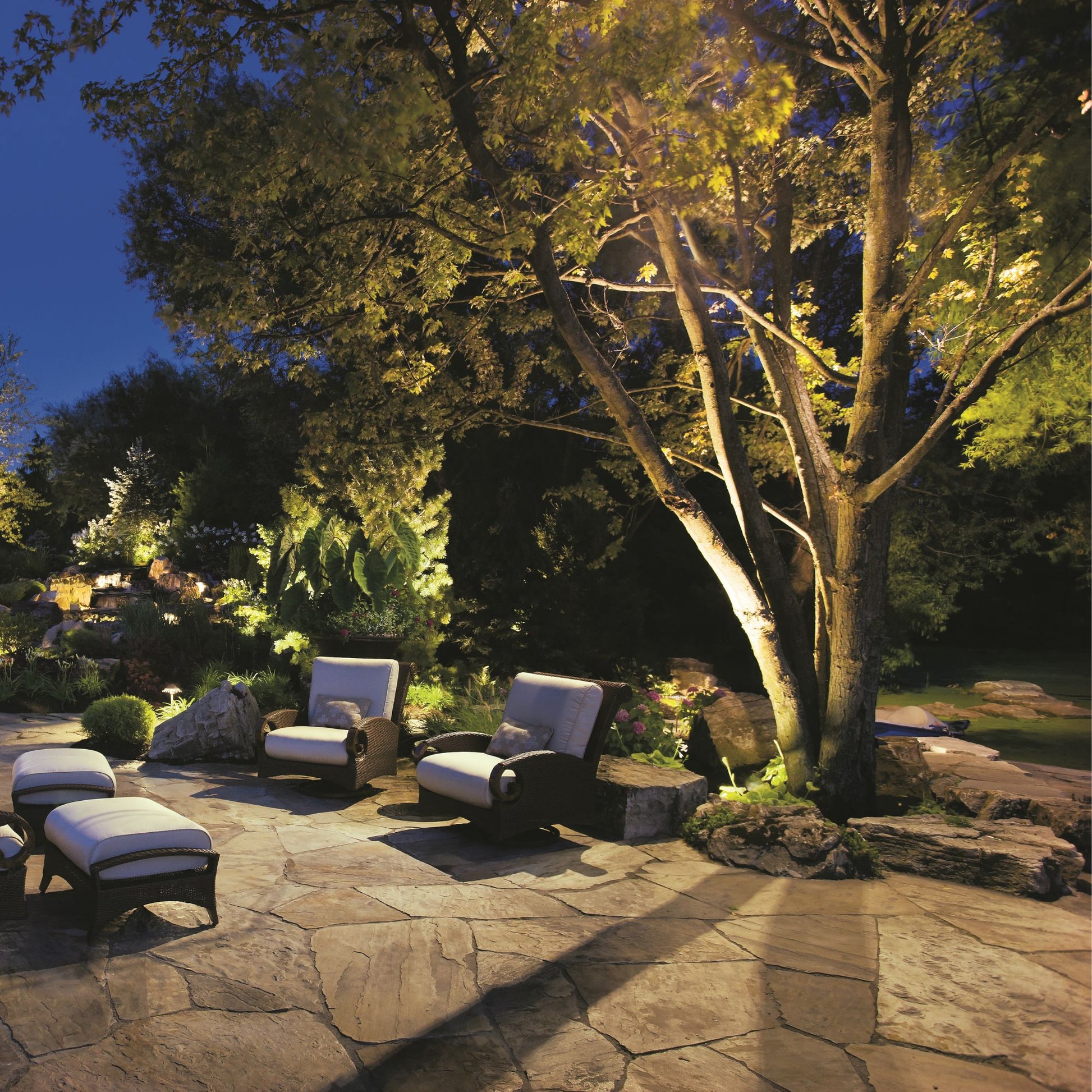 Kichler Lighting - 12V Recessed Landscape In-Ground Light Brass | Bees Lighting