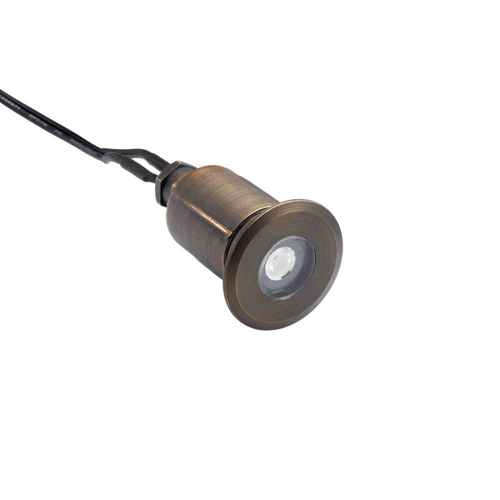 12V Recessed Landscape In-Ground Light Brass