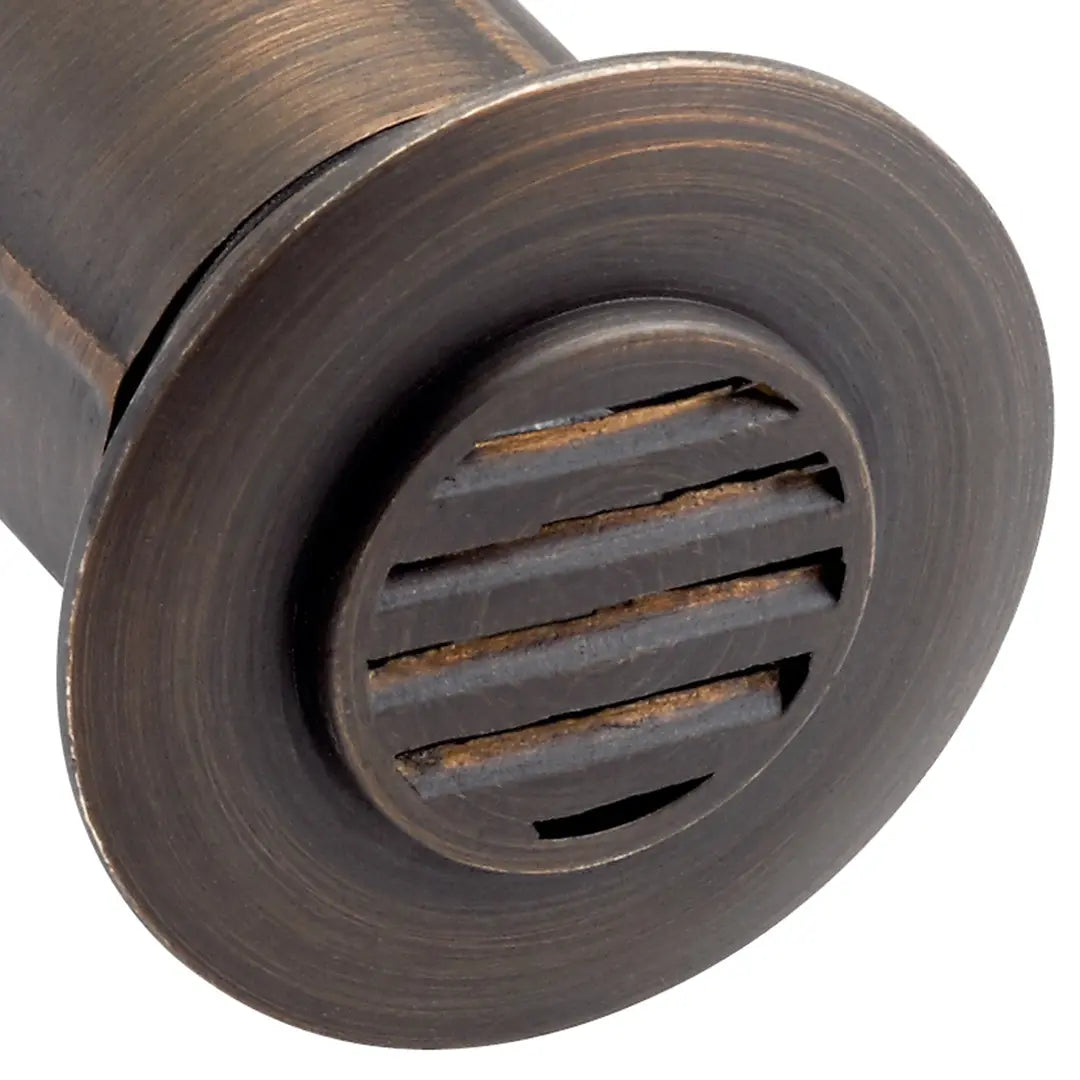 12V Recessed Louvered Landscape In-Ground Light Brass