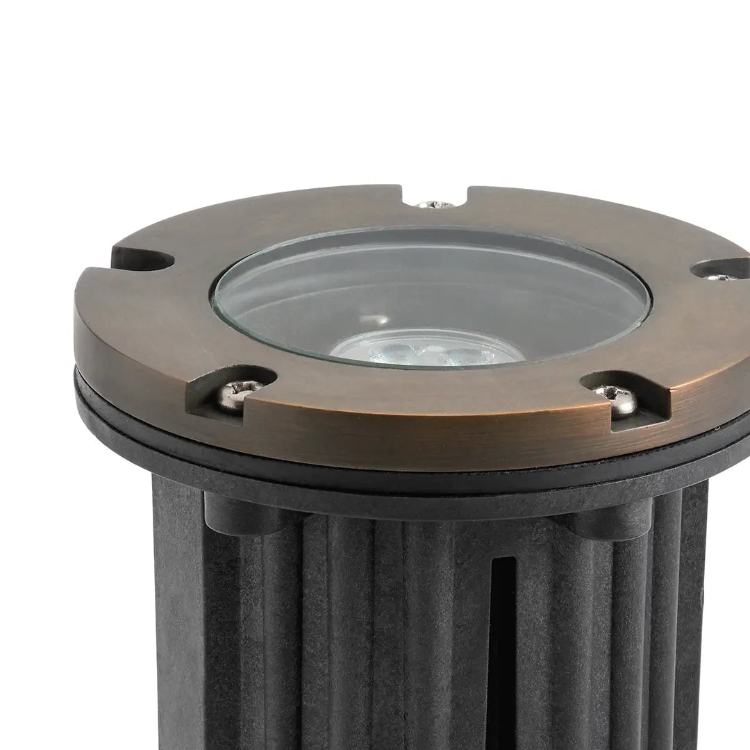 Kichler Lighting - 12V Landscape In-Ground Light Brass | Bees Lighting