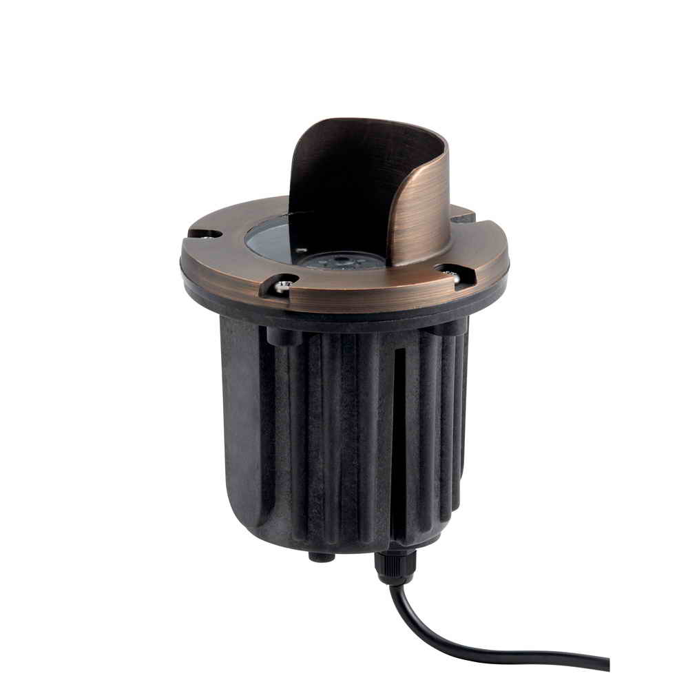 12V Cowl Landscape In-Ground Light Brass - Bees Lighting