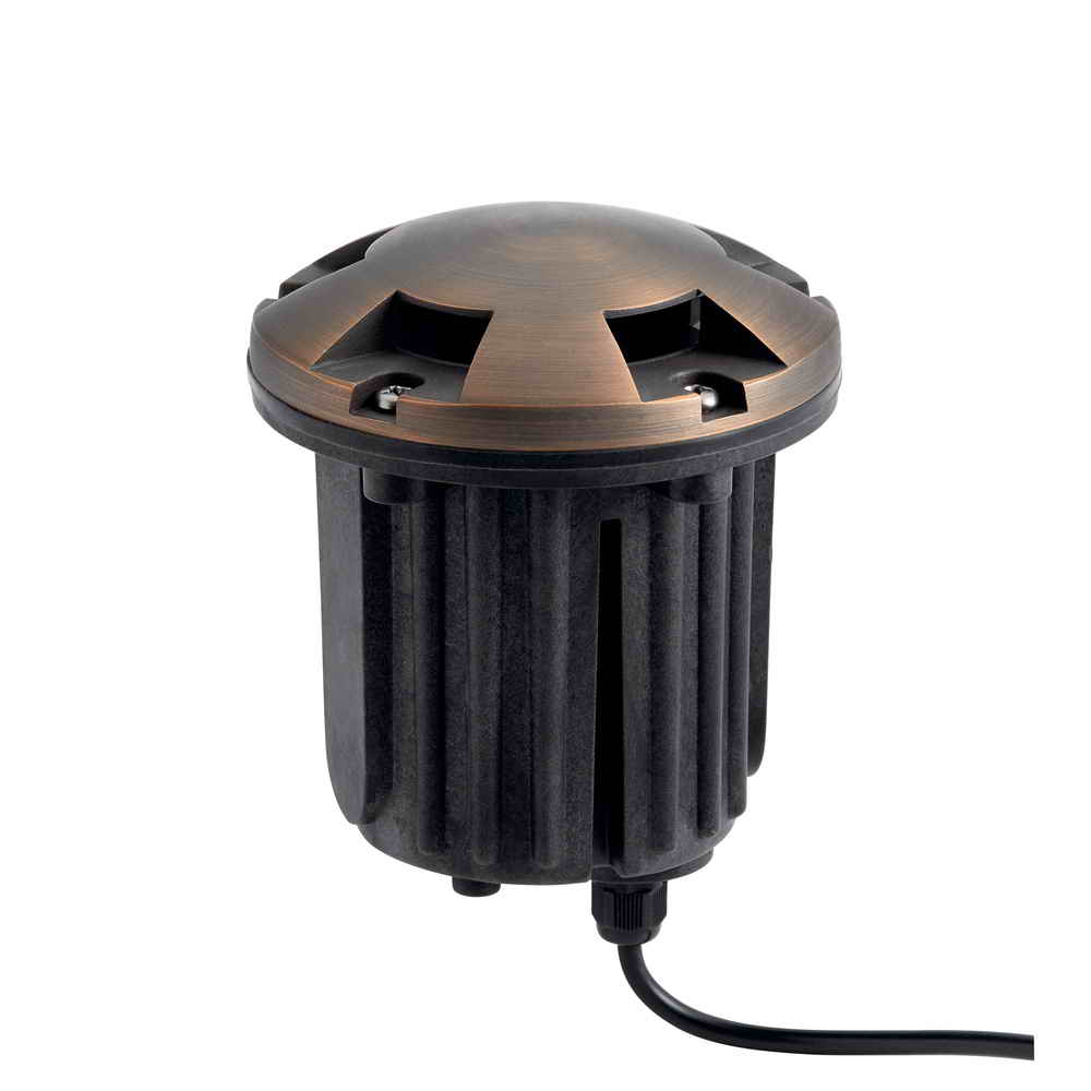 12V Beacon Landscape In-Ground Light Brass - Bees Lighting