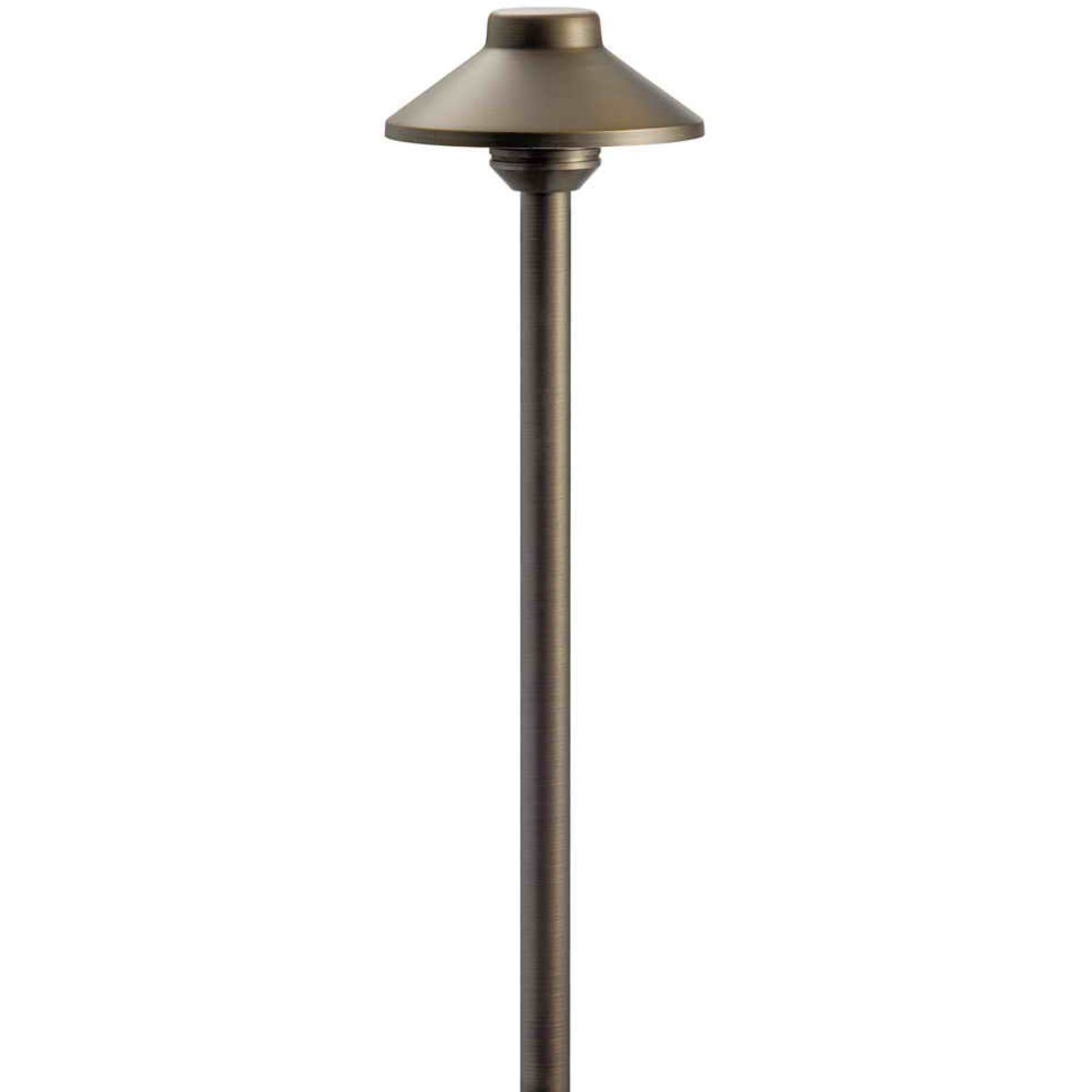Stepped Dome Path Light, Centennial Brass - Bees Lighting