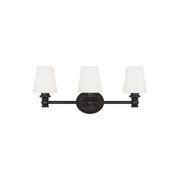 Xavierre 23" 3-Light Bathroom Vanity, Aged Iron Finish - Bees Lighting