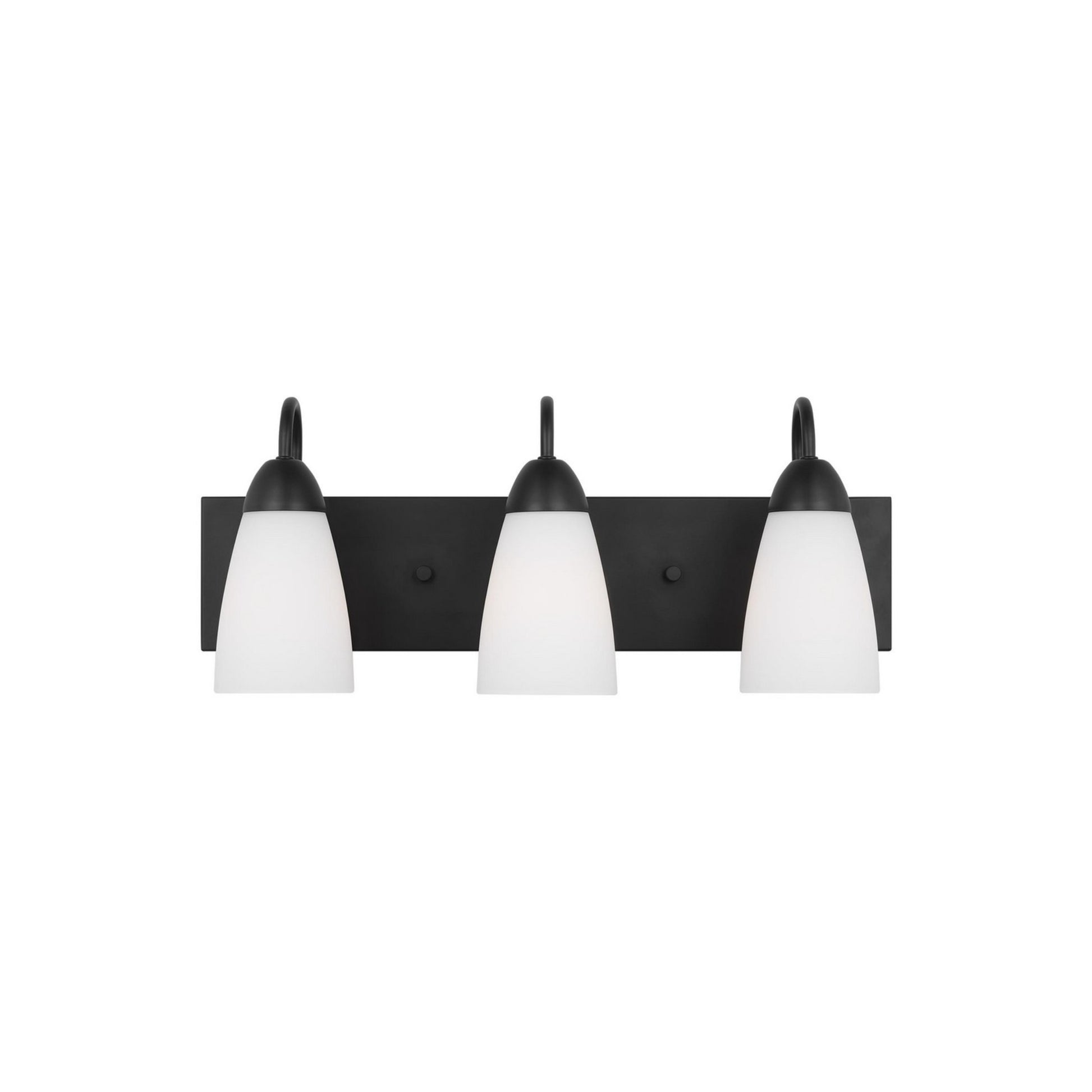 Seville 21" 3-Light LED Bathroom Vanity, Midnight Black Finish - Bees Lighting