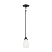 Seville 4" Mini LED Pendant, Midnight Black Finish - Bees Lighting