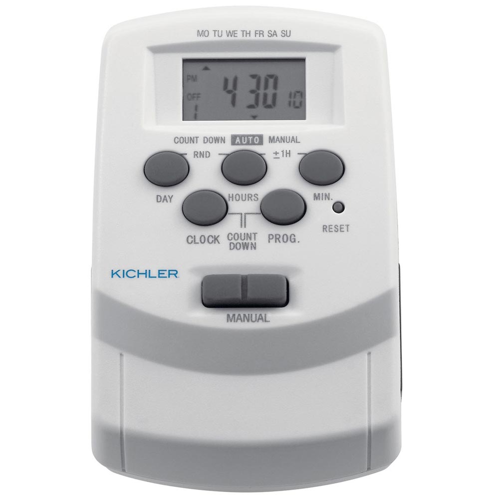 7-Days Plug-In Digital/Programmable Timer Switch White