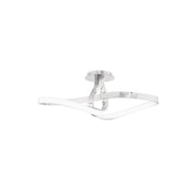 Mobius 24" LED Flush Mount, Chrome Finish - Bees Lighting