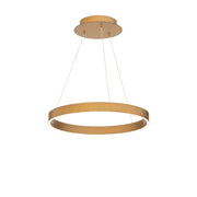 Sirius 18" LED Pendant, Aged Brass Finish - Bees Lighting