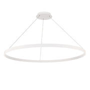 Sirius 48" LED Pendant, White Finish - Bees Lighting