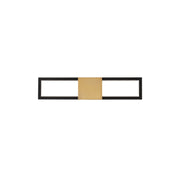 Peekaboo 22" LED Bath Vanity, 4CCT, Black/Aged Brass Finish - Bees Lighting