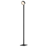 Embrace 65" LED Adjustable Floor Lamp, Black Finish - Bees Lighting