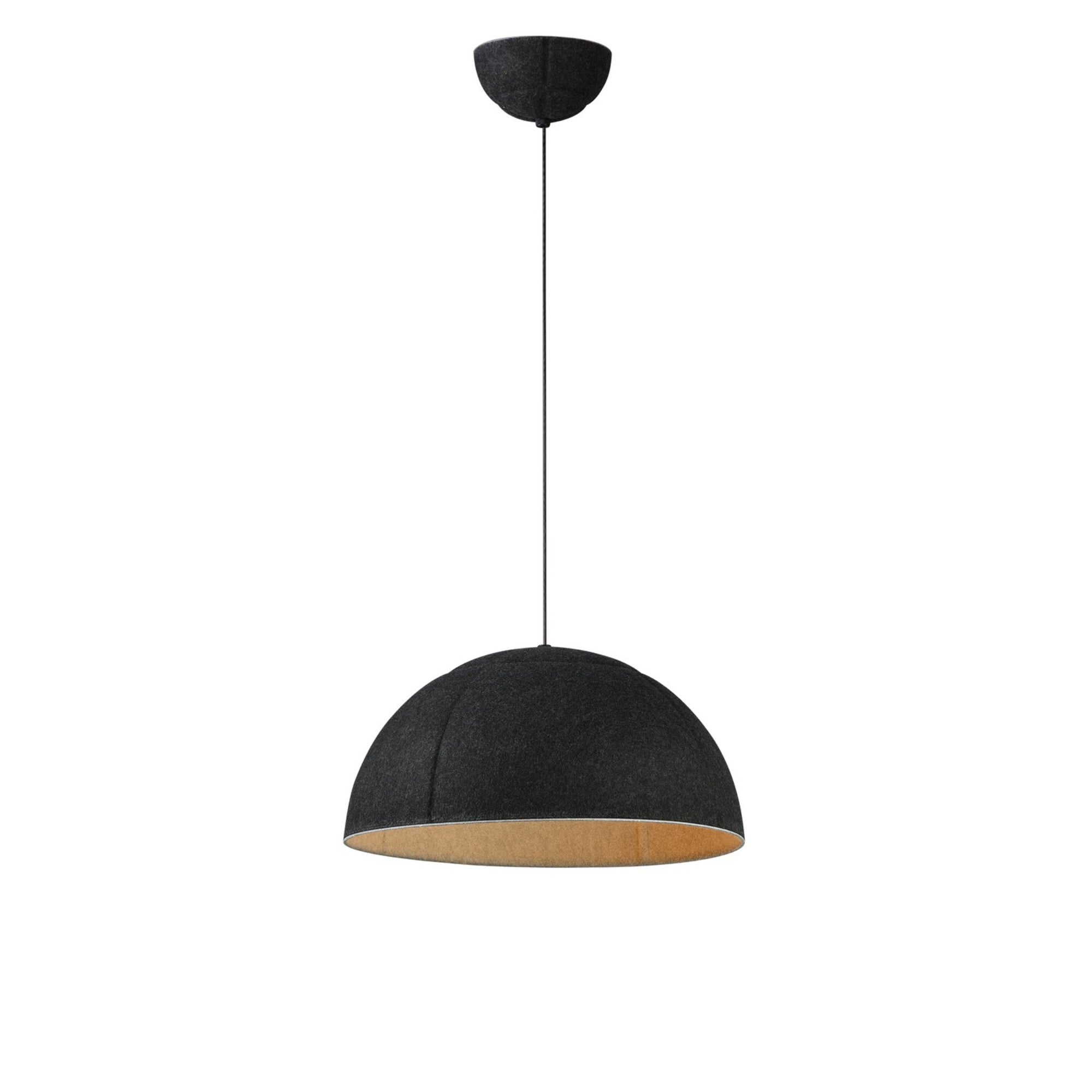 Wimbledon 16" LED Pendant, Dark Gray Finish - Bees Lighting