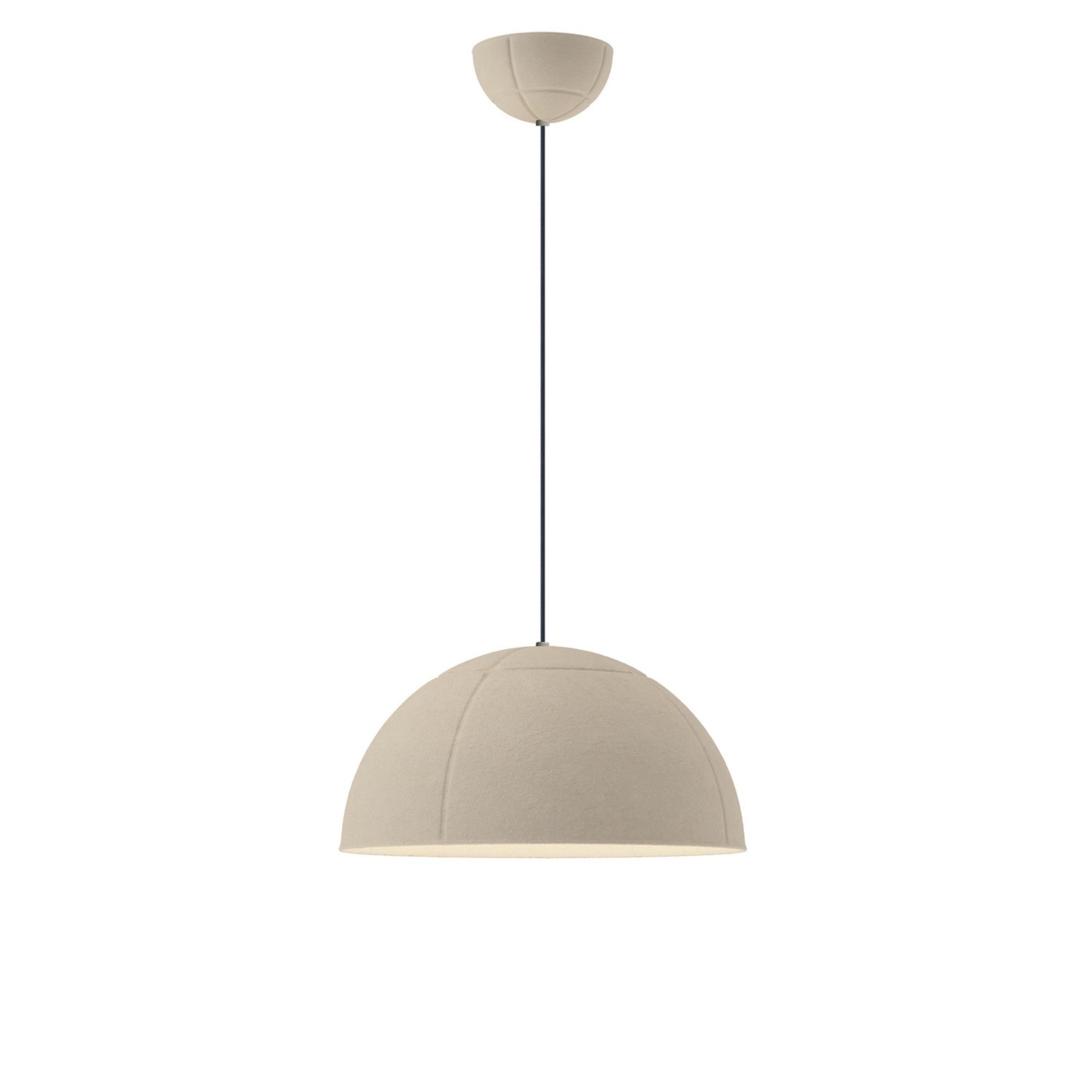 Wimbledon 16" LED Pendant, Light Cream Finish - Bees Lighting