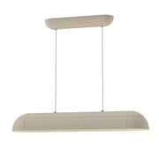 Wimbledon 40" LED Linear Pendant, Light Cream Finish - Bees Lighting