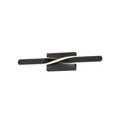 Pirouette 24" LED Bath Vanity, Black Finish - Bees Lighting