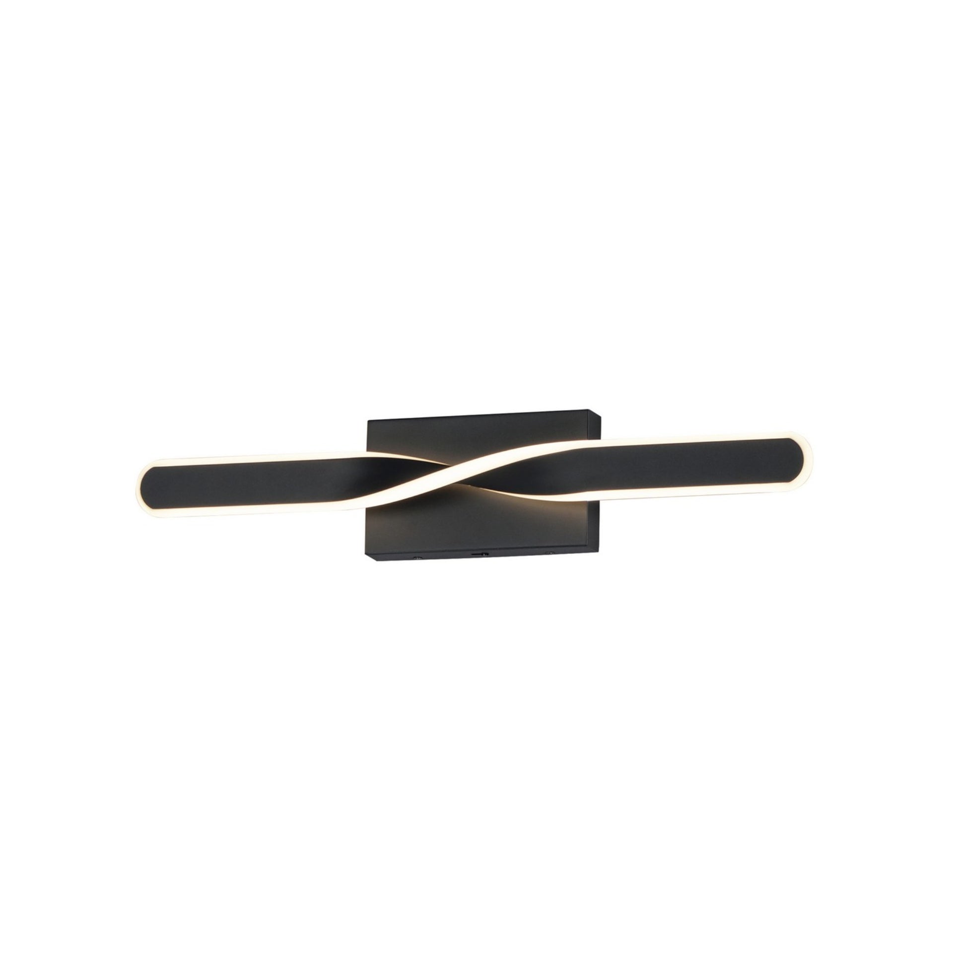 Pirouette 24" LED Bath Vanity, Black Finish - Bees Lighting
