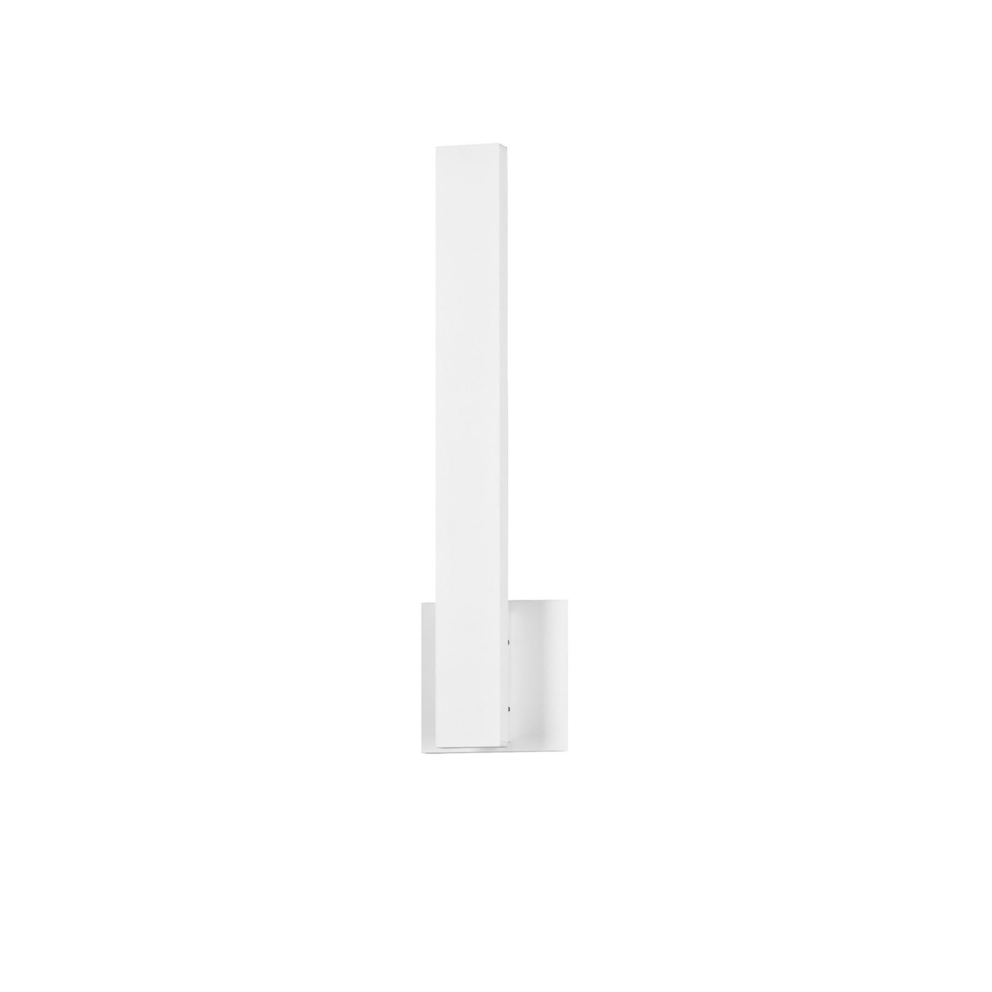 Alumilux Line 5CCT 18" LED Outdoor Wall Sconce, White Finish - Bees Lighting