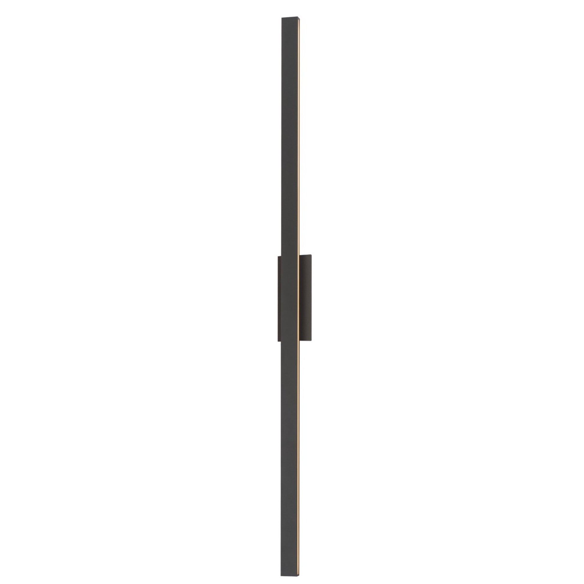 Alumilux Sideline 96" LED Outdoor Wall Sconce, Architectural Bronze Finish - Bees Lighting