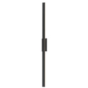 Alumilux Sideline 96" LED Outdoor Wall Sconce, Black Finish - Bees Lighting