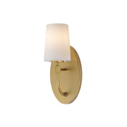 Durham 13" Wall Sconce, Natural Aged Brass Finish - Bees Lighting