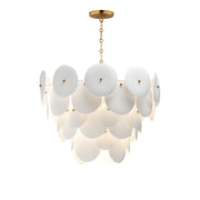 Isla 23" 5-Light Pendant, Natural Aged Brass Finish - Bees Lighting