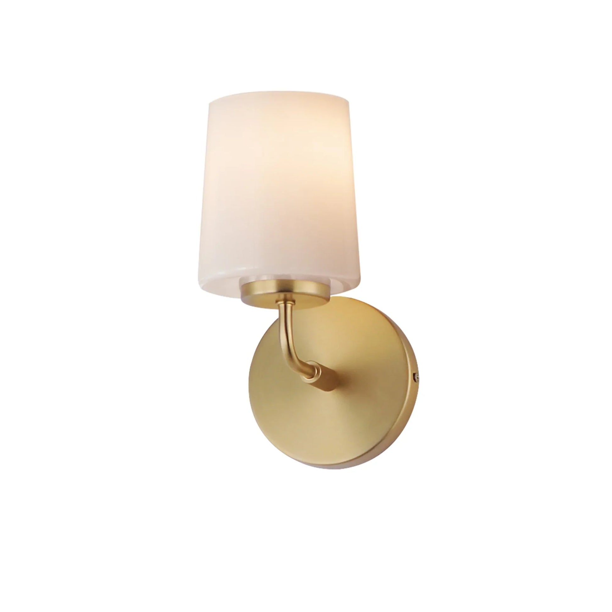 Durham 9" Wall Sconce, Natural Aged Brass Finish - Bees Lighting