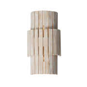 Satori 14" 2-Light Wall Sconce, Ecru Finish - Bees Lighting