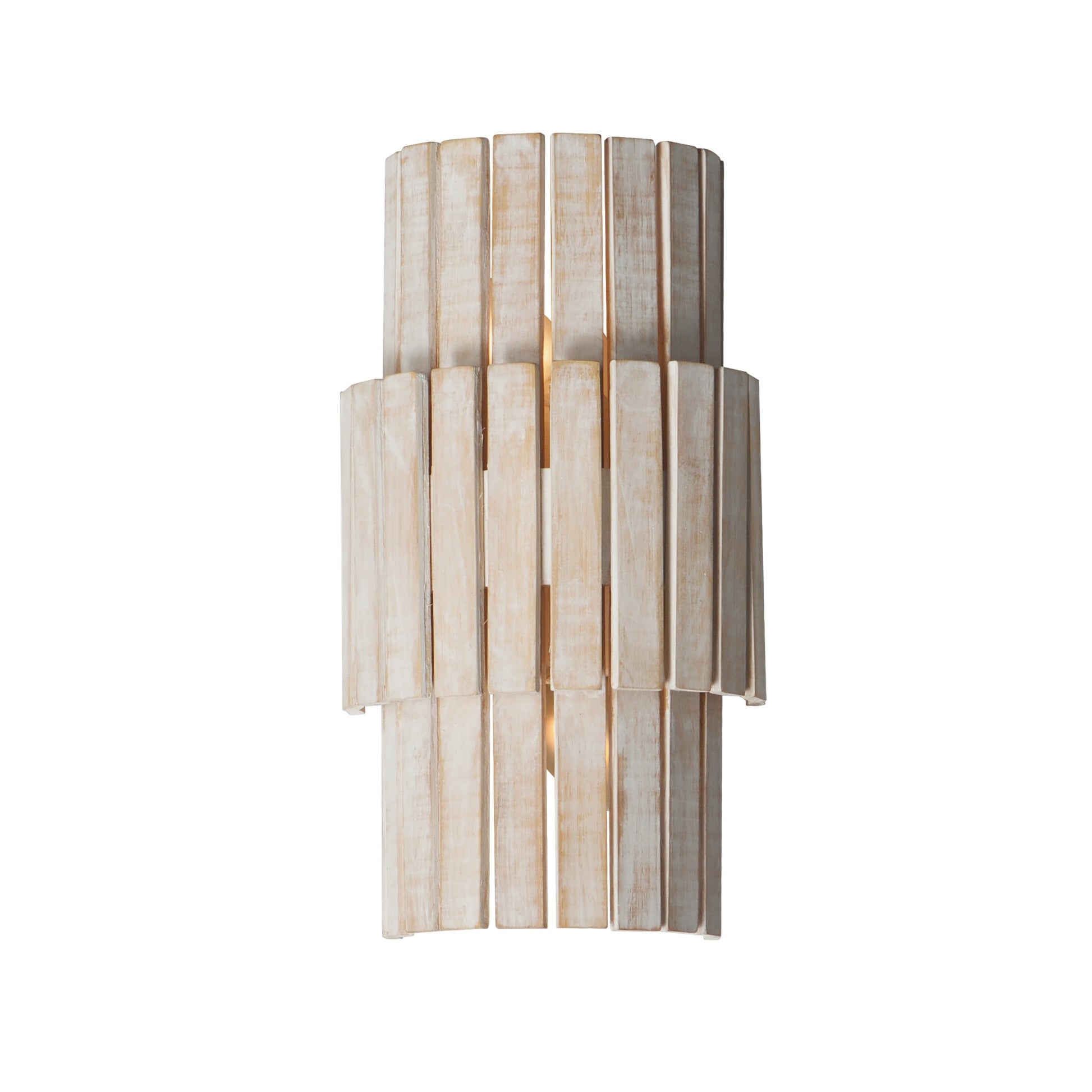Satori 14" 2-Light Wall Sconce, Ecru Finish - Bees Lighting