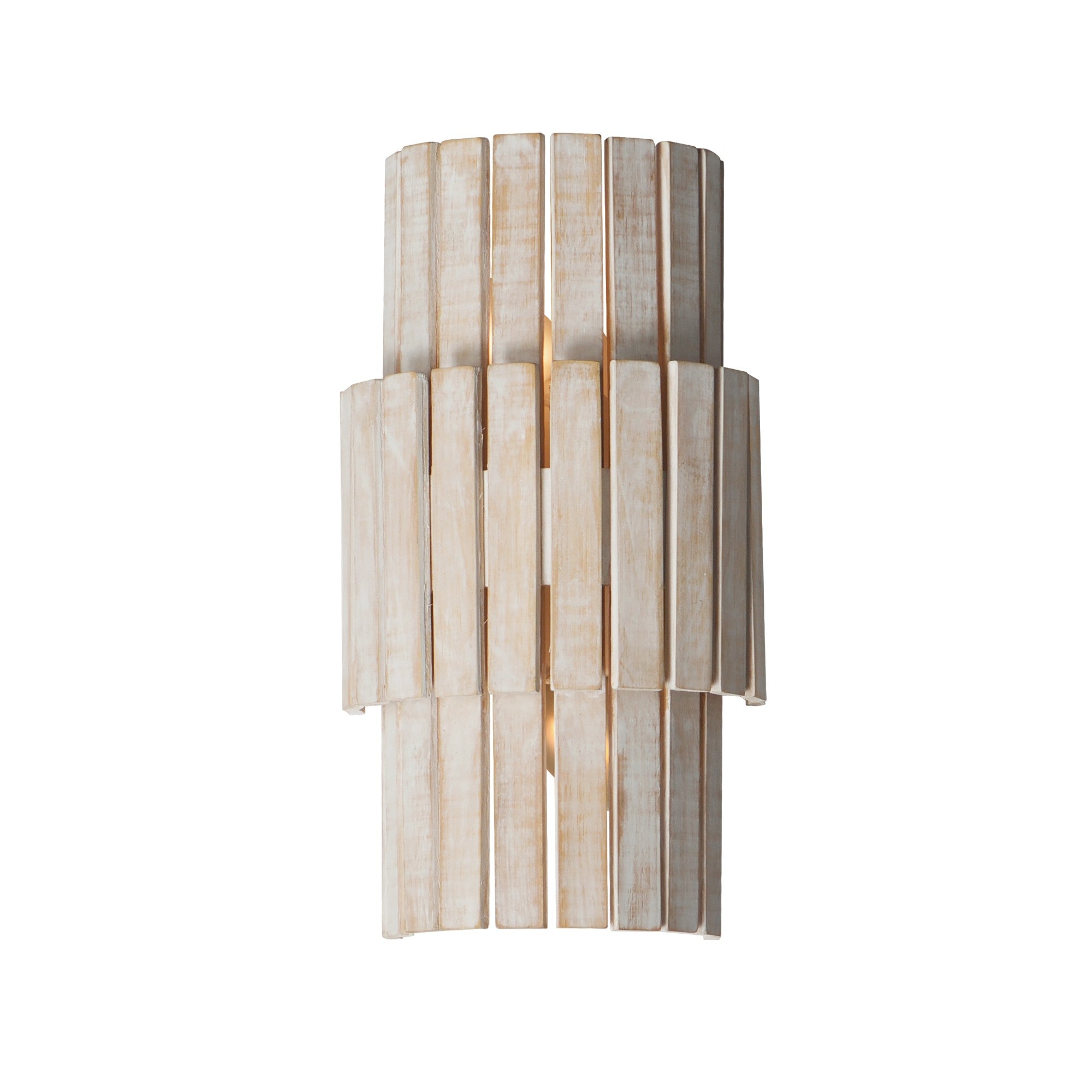 Satori 14" 2-Light Wall Sconce, Ecru Finish - Bees Lighting