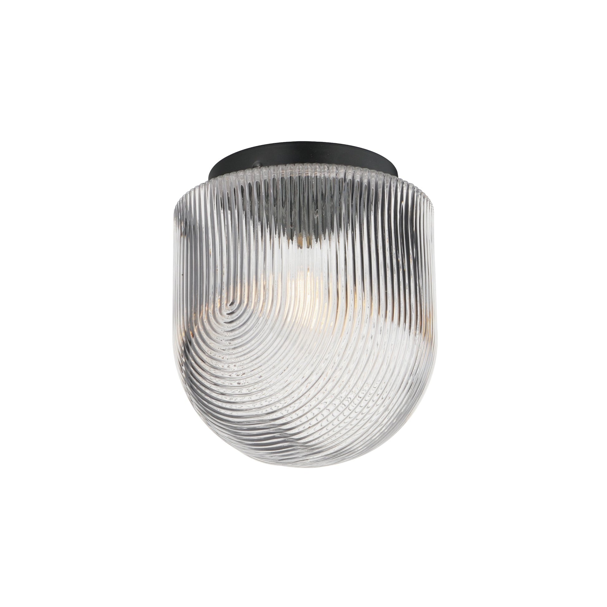 Chateau 11" Flush Mount, Black Finish - Bees Lighting