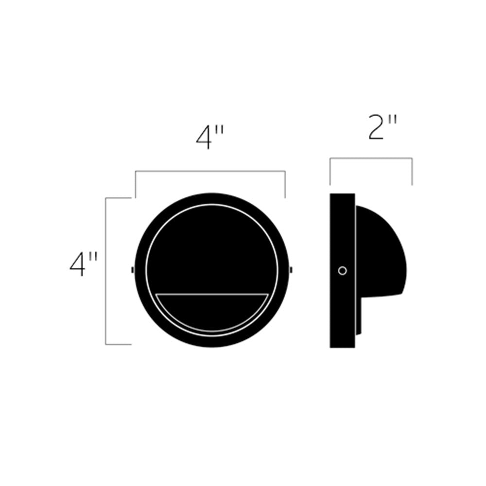 12V LED Half Moon Deck Light