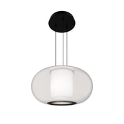 Doma 20" LED Pendant, 4CCT, Black Finish - Bees Lighting