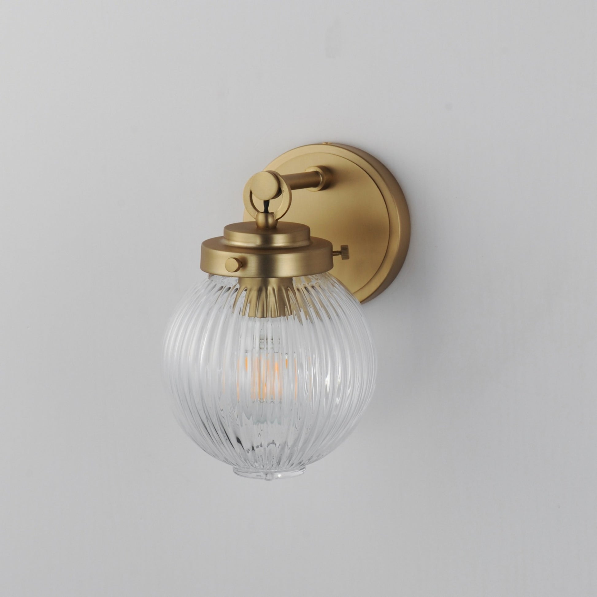 Kasbah 9" Wall Sconce, Satin Brass Finish - Bees Lighting