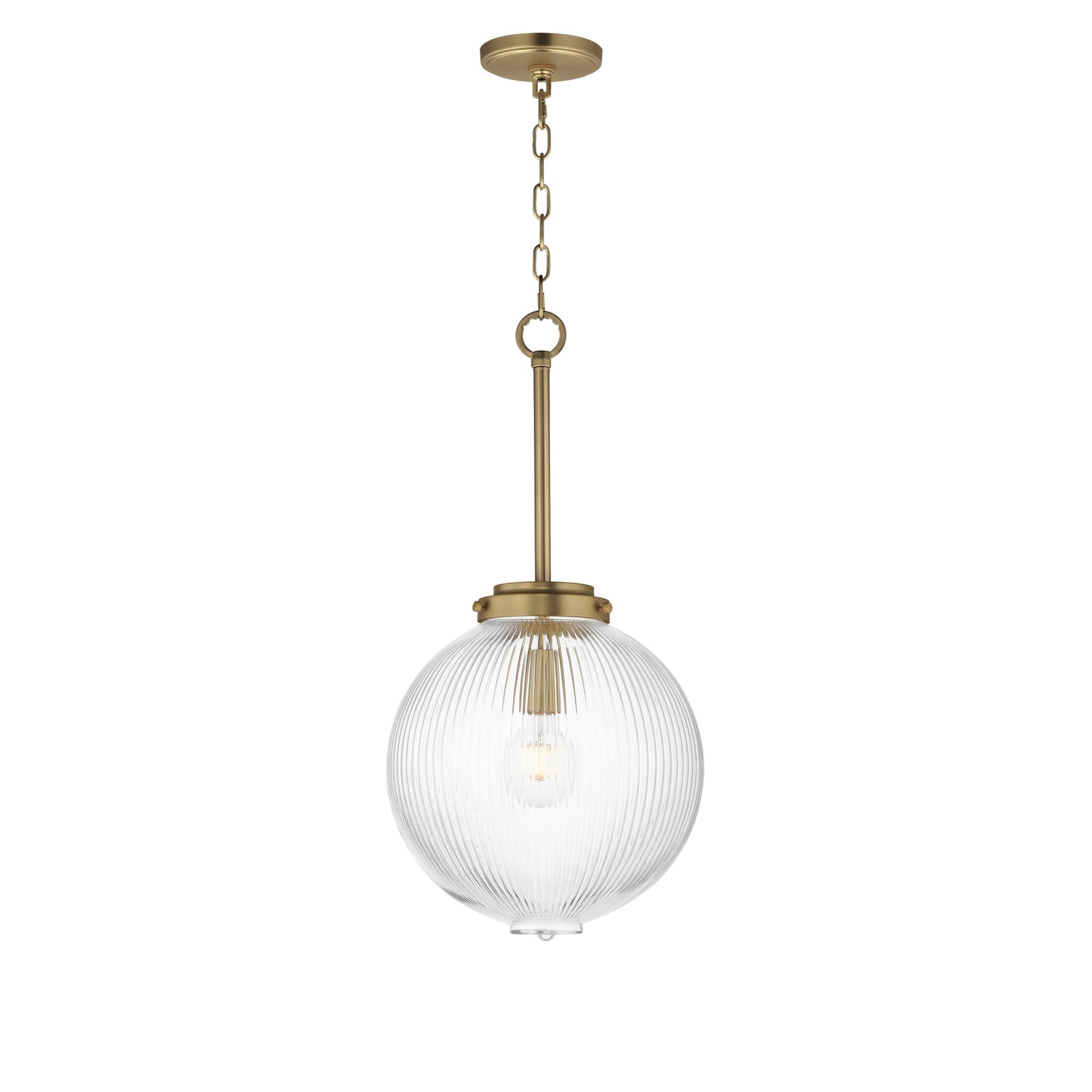 Kasbah 12" Pendant, Satin Brass Finish - Bees Lighting