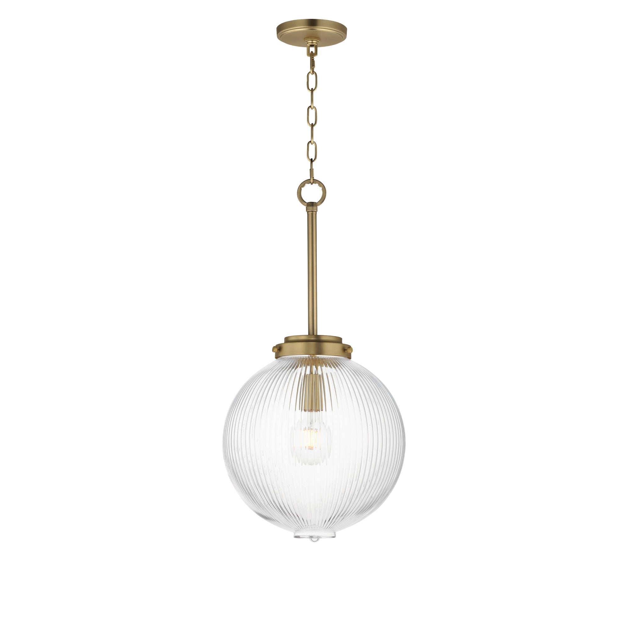 Kasbah 12" Pendant, Satin Brass Finish - Bees Lighting