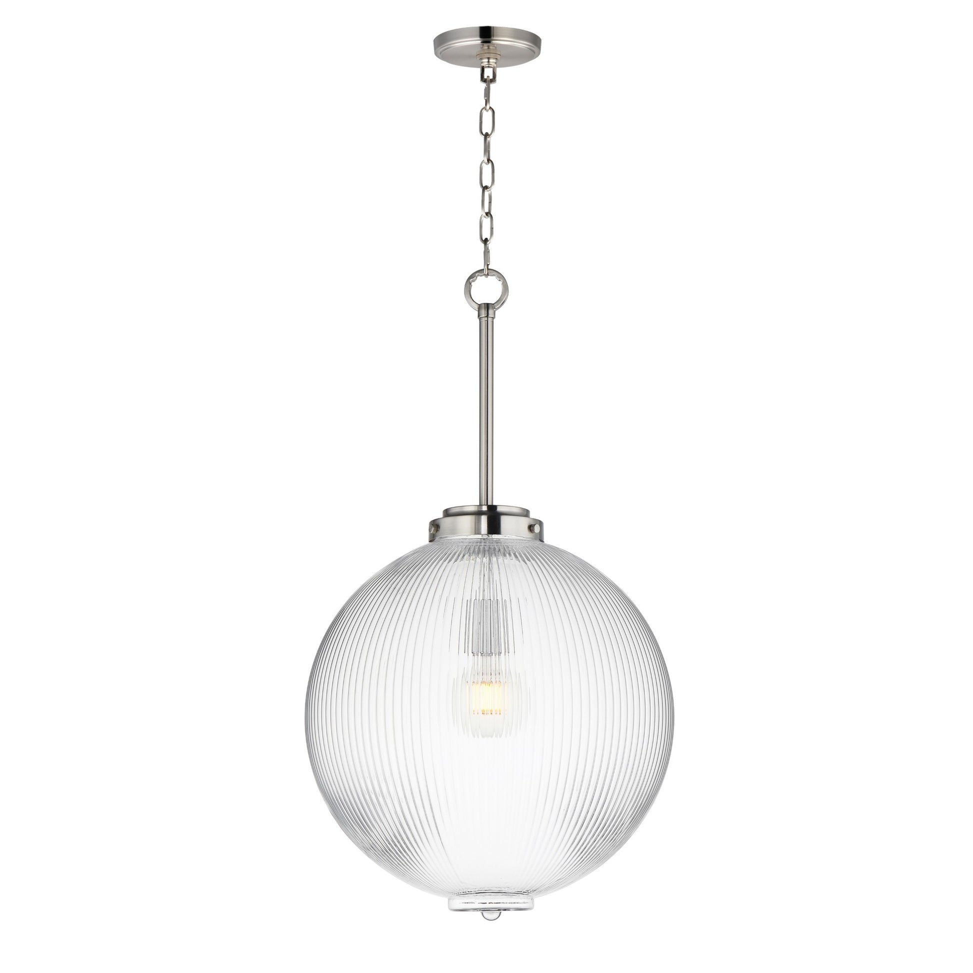 Kasbah 16" Pendant, Satin Nickel Finish - Bees Lighting