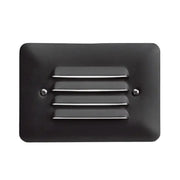 12V LED Mini Step Light 3000K Textured Black