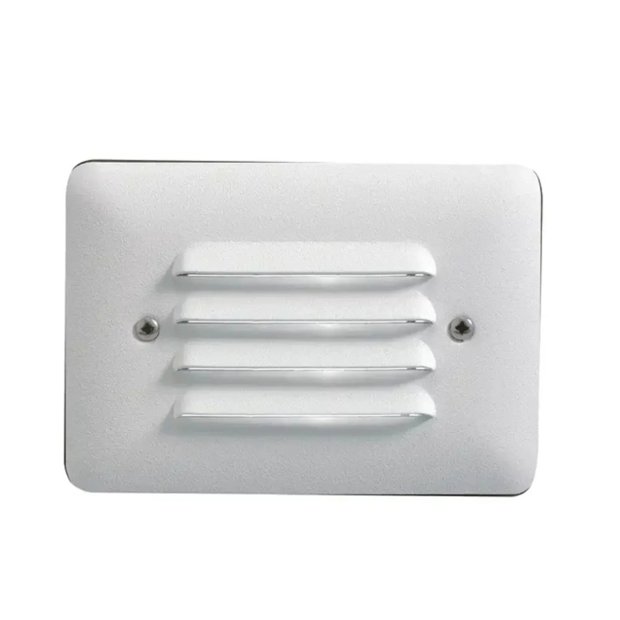 12V LED Step Light Louvered 3000K White