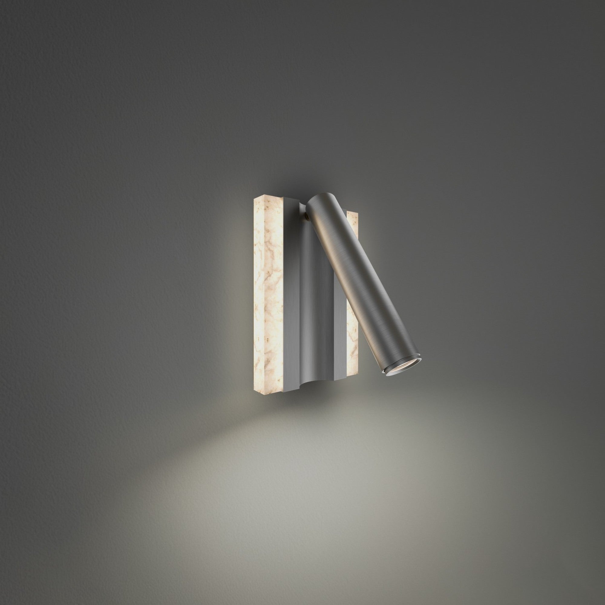 Ivery 9" LED Task Light, Antique Nickel Finish - Bees Lighting