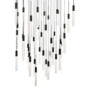 Magic 36" 41-Light LED Pendant, Black Finish - Bees Lighting